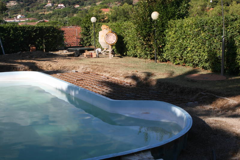 Isola d'Elba realizzazione piscine